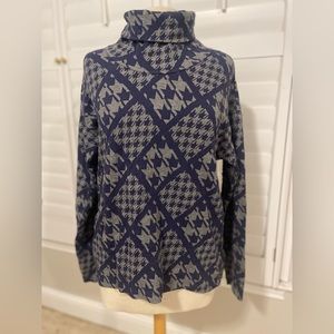 Hatley Funnel Neck Top in Patriot Checks